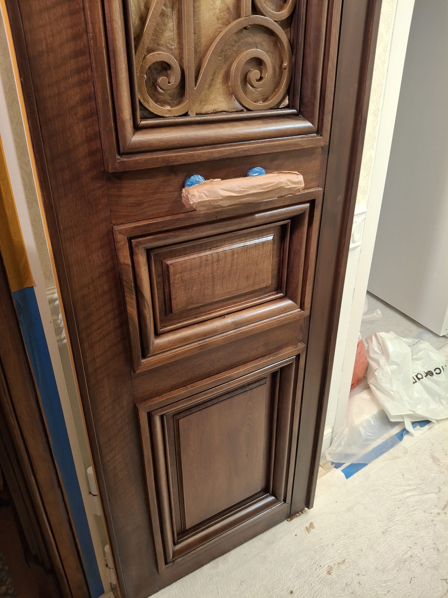 Carved Door - After
