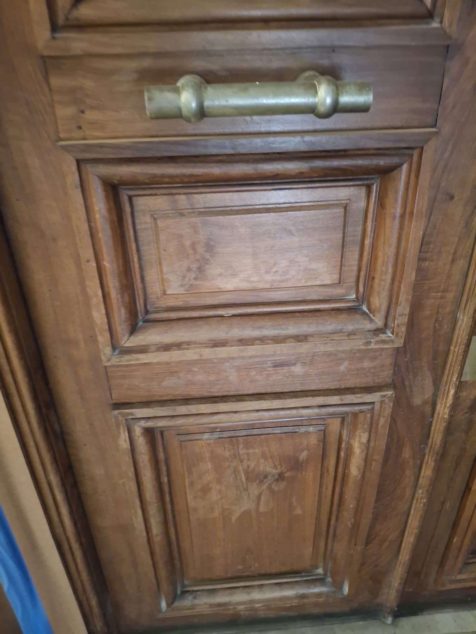 Carved Door - Before