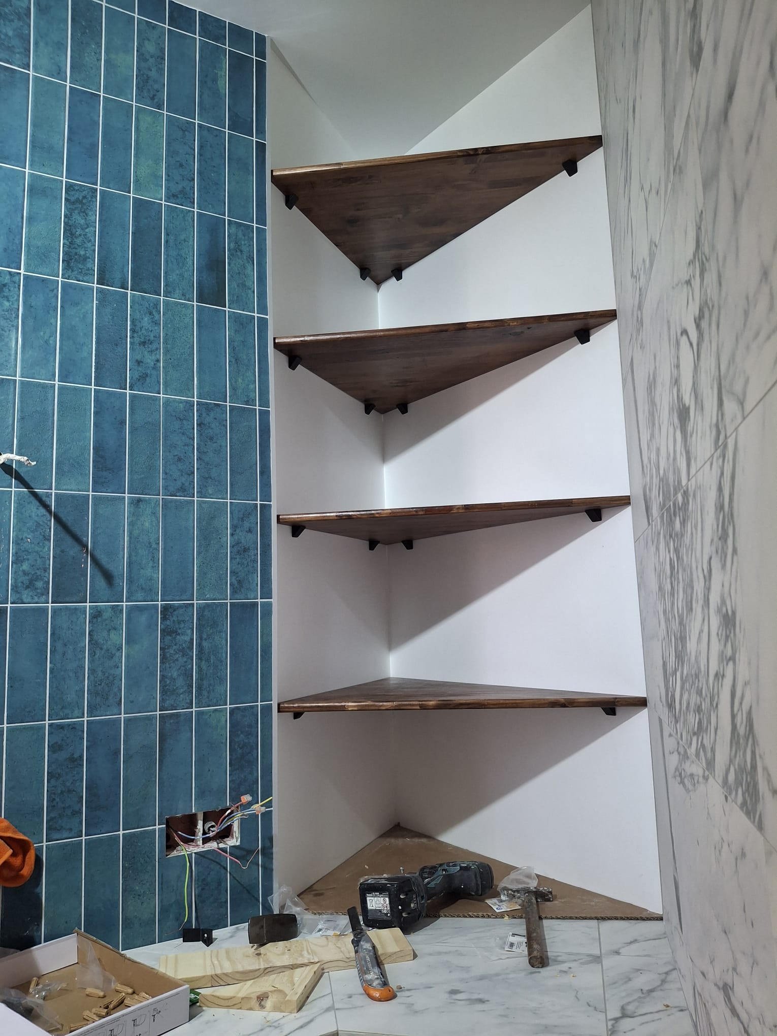 Corner Shelving